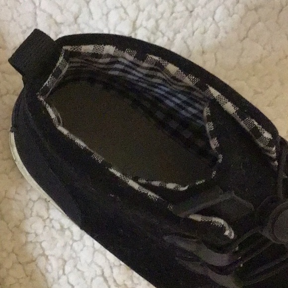 BLACK DRAWCORD ANKLE BOOT 39 - Picture 6 of 9